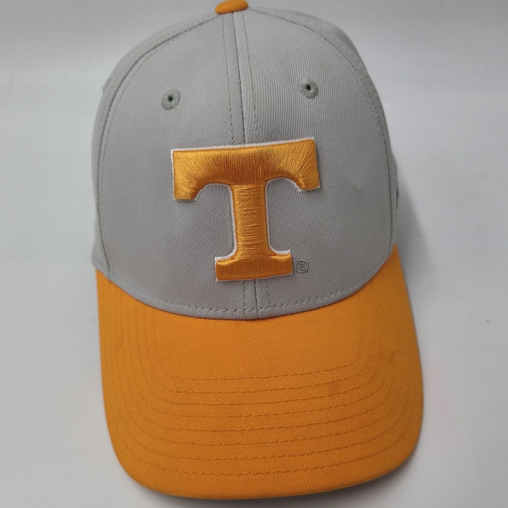 Tennessee Volunteers Hat‎ Fitted S-M Adidas Grey Orange NCAA University Logo Men